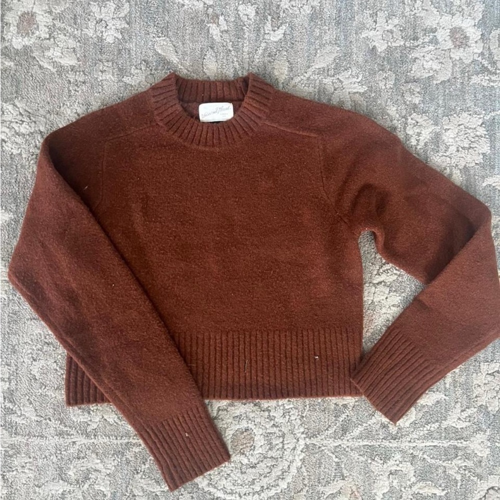 Cozy Brown Sweater